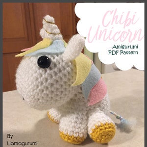 Chibi Unicorn Amigurumi Patterns