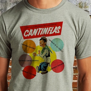 Cantinflas vintage stijl T-shirt