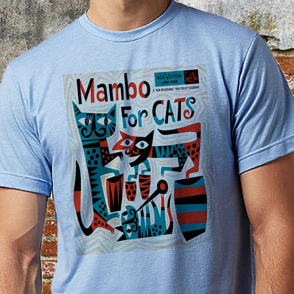 Vintage Mambo for Cats T-shirt