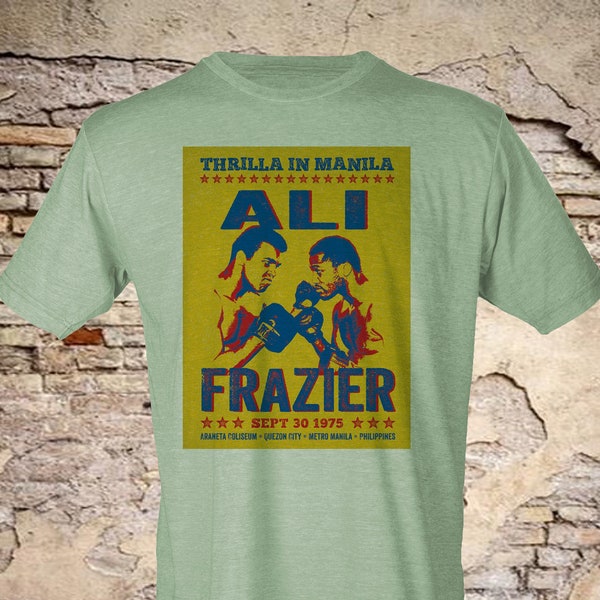 Vintage Style Ali Vs Frazier T-shirt