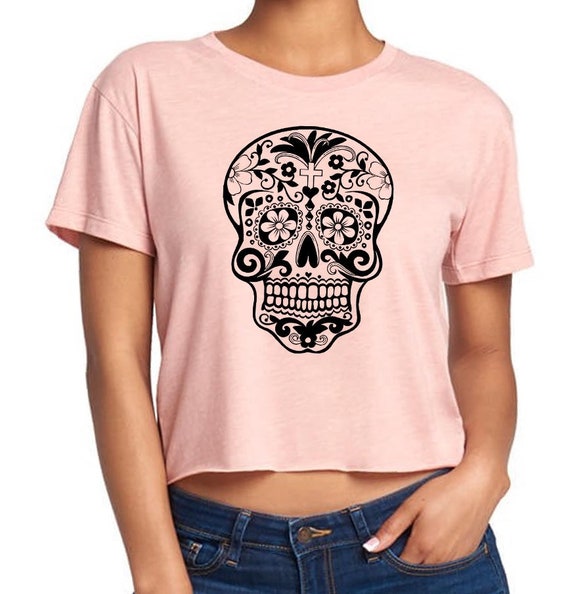 Vintage Mexican Día De Los Muertos Skull Calavera Retro Aesthetic 