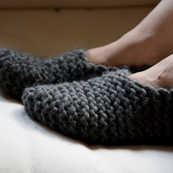 Stratus Slippers (Knitting Pattern)