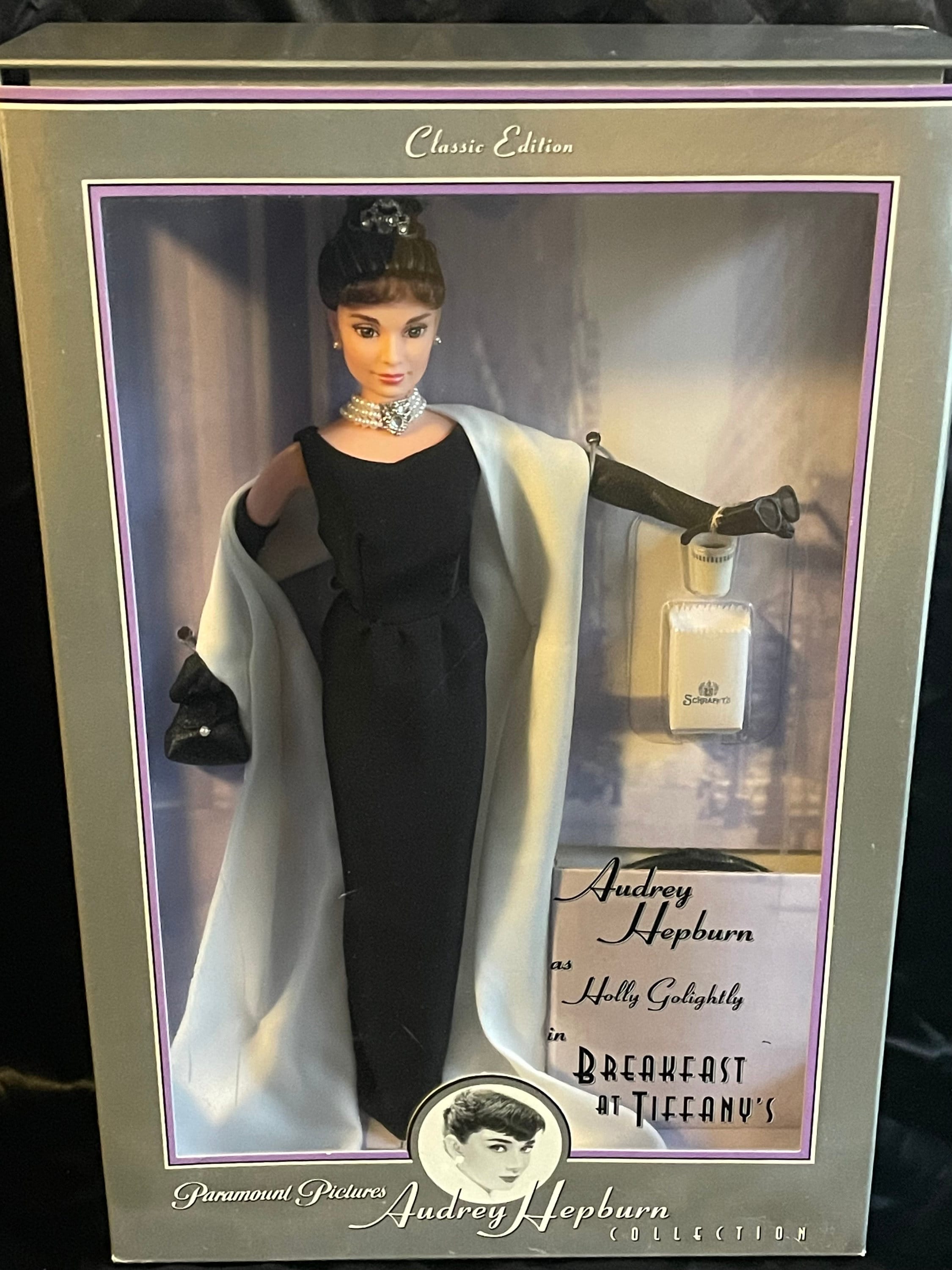 Audrey Hepburn Breakfast at Tiffany's Barbie Doll - Etsy