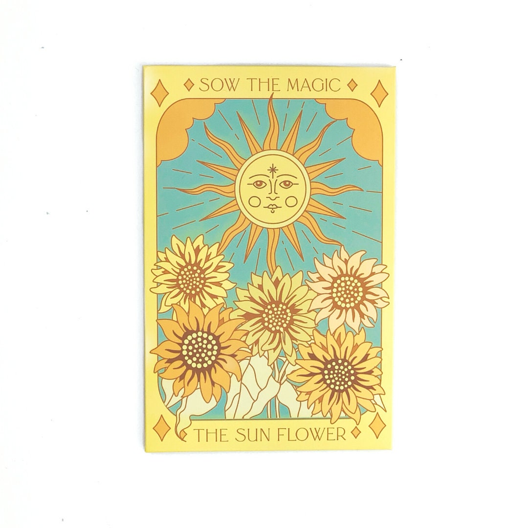 ひまわり★タロット ひまわり（火の輪）タロットシードパケット - 種子 - Etsy 日本