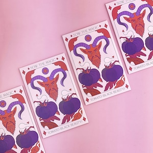Black Beauty Tomato Tarot Seed Packet - Seeds