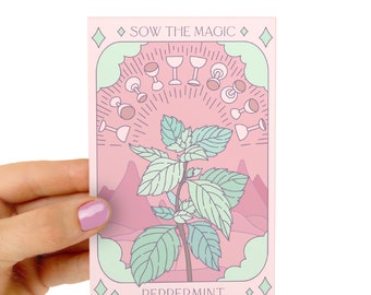 Peppermint Tarot Seed Packet - Seeds