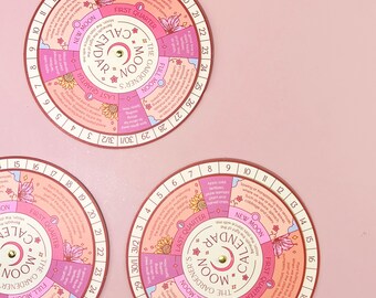Moon Calendar Spinner - Planting by the moon chart spinner