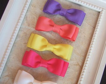 Girls Toddlers Ladies Handmade Ribbon Hair Bow Clip Australian Australiana Birds Parrott Bilby Aussie Hair Australia Day Hair