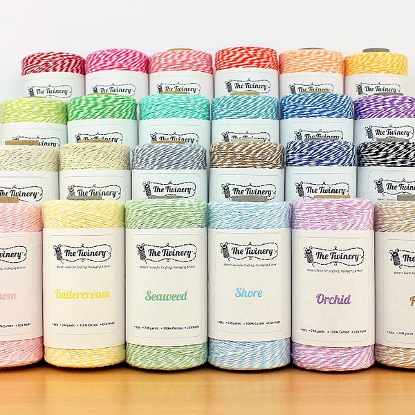 Choose 1 colour - The Twinery baker's twine (10 metres)