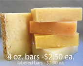 Handmade soap - Patchouli - oatmeal lavender - rosemary - lemongrass - eucalyptus - peppermint spearmint - tea tree rosemary - unscented