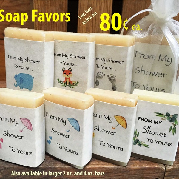 bridal shower favors soap from my shower to yours unique bridal shower favors rustic bridal shower favors DIY party favor gifts mini soaps