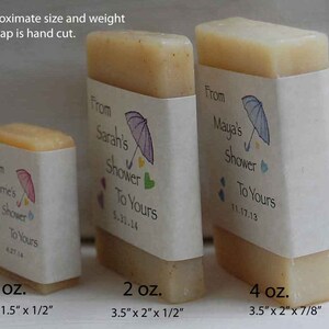 baby shower favors soap party favors personalized boy girl woodland fox bambi owl elephant mini guest soaps image 9