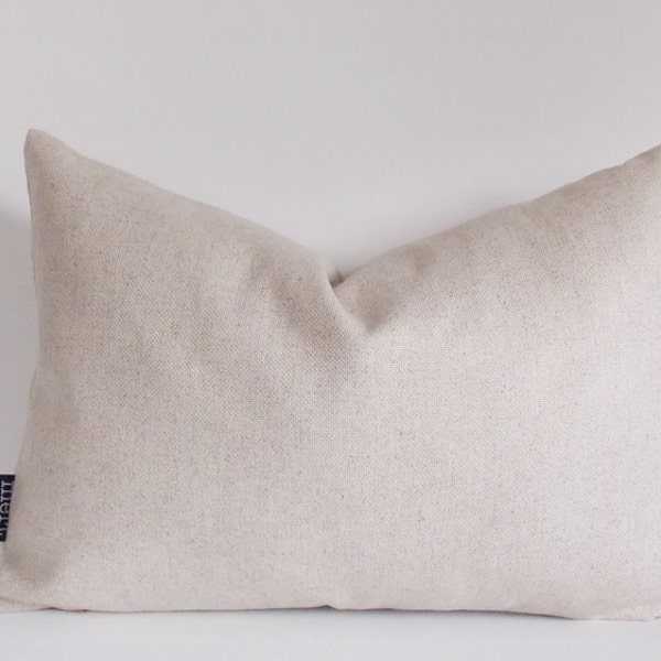 Linen Lumbar Pillow Etsy