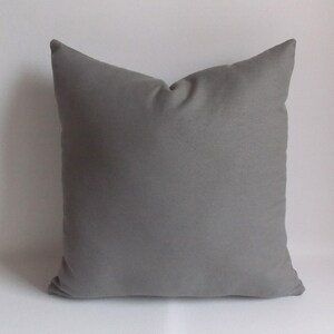 SET 2/Gray pillow cover, Gray Decorative pillow,Gray Throw pillow,Pillow cover,12,14,16,18,20,22,24,26,28,30 inches image 5