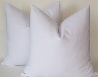 Set of 2 / White Linen pillow / Decorative Linen pillow / White Linen Throw pillow / Pillow cover 12,14,16,18,20,22,24,26,28,30,32 inches