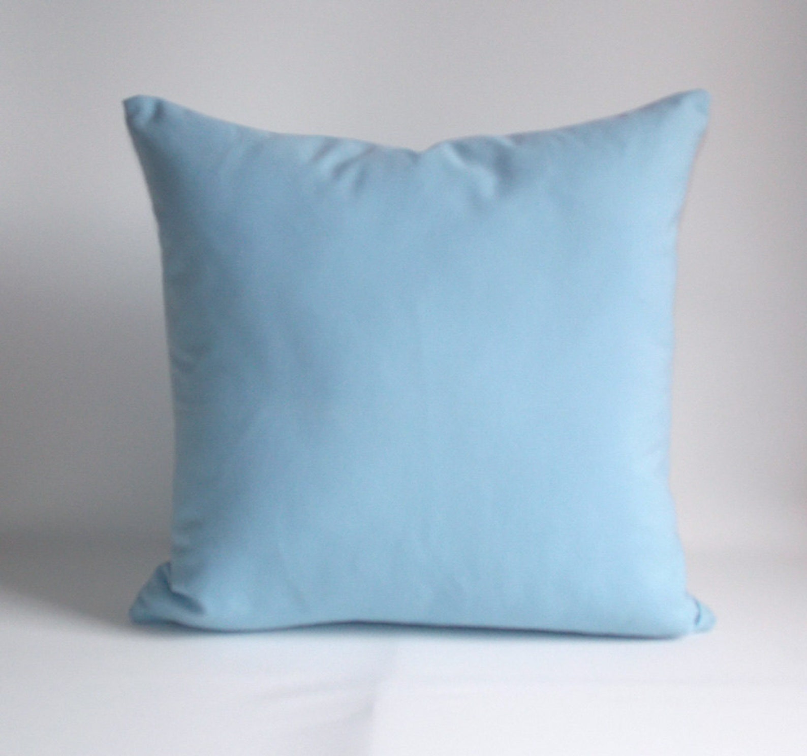 Blue Pillow Coverdecorative Throw Pillow Cushion Blue Ice Etsy