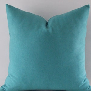 Coussin vert émeraude, coussin décoratif, coussin, housse de coussin moderne, toile de coton Blanded