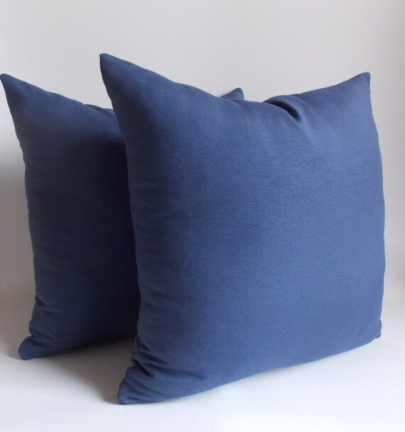 Items similar to SET OF2/Navy Blue pillow 20x20 inch Decorative pillow,Throw pillow,Pillow cover