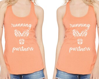 Running Partners Tank Top: Matching Marathon Racerback