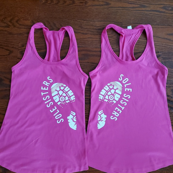 Sole Sisters Running Partner Matching Running Tank Half Marathon Running  Marathon Tank Running Tank Running Partners Tanks