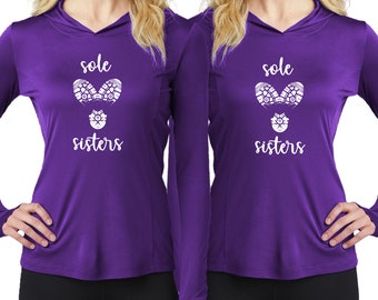 Sole Sisters Running Partner Matching Running Shirt Half Marathon Running  Marathon Shirt Running Partners