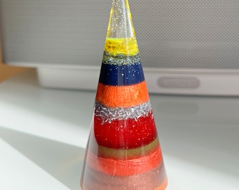 Rings holder cone -  resin ring cone