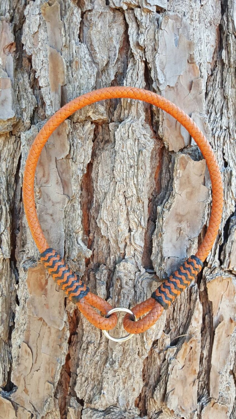 Dog Collar, Kangaroo Leather Etsy