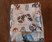 Star Wars The Last Jedi Two sided Baby Blanket 100% cotton 43 X 37.5 inches
