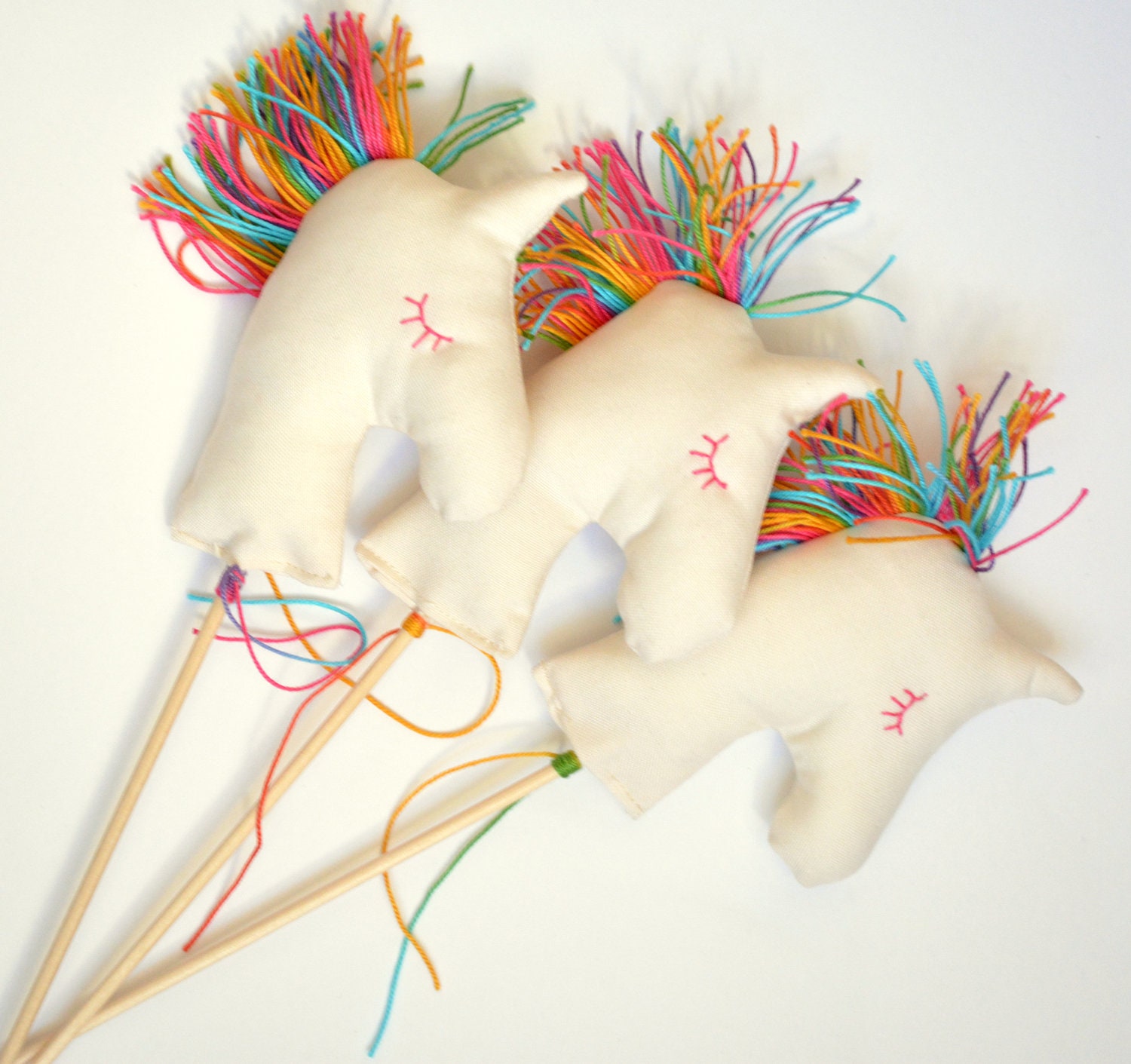 Mini Stick Unicorn Favors Unicorn hobby horse Party favors Etsy