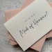 Letterpress, hand printed, luxury, ‘Will you be my maid of honour?’, Bridesmaid maid of honour, proposal card, Bridal box