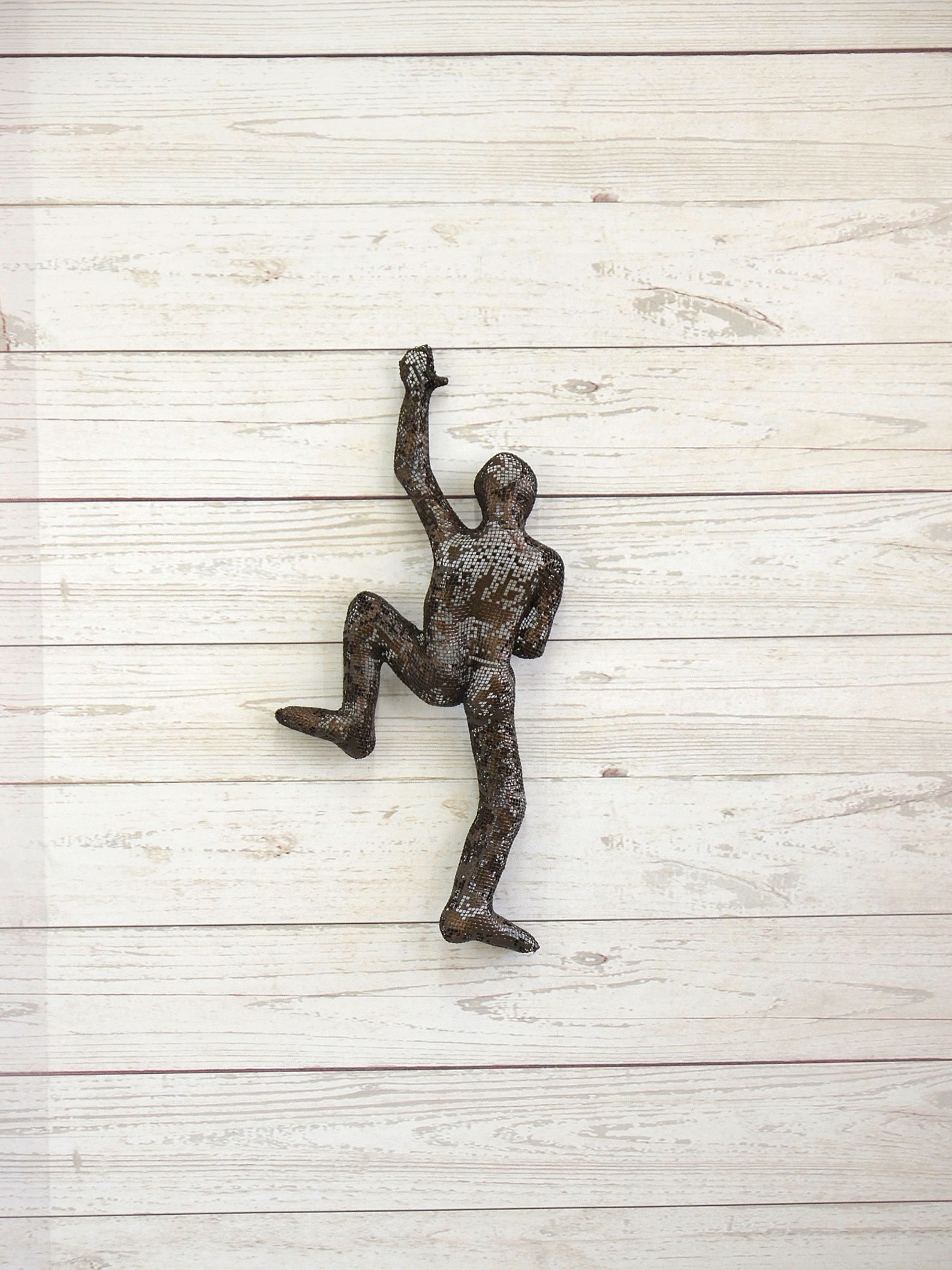 Climbing Sculpture Wall Art Gift for Home Decor Interior Etsy