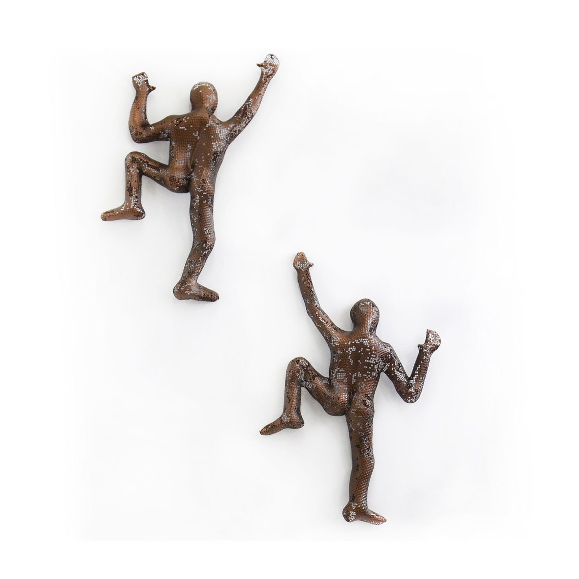 SET of 2 Climbing Men Wall Decor Wall Hanging Metal Art - Etsy