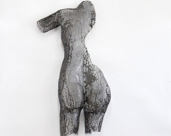 Metal Wall art sculpture abstract torso