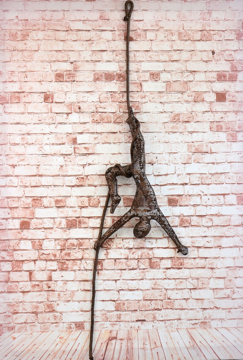 Acrobat Sculpture, Male Sculpture, Wire Mesh Sculpture, Metal Sculpture ...