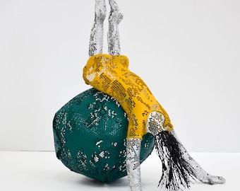 Contemporary metal art, Female sculpture, Unique home decor,  Abstract sculpture, Metal sculpture, babushka doll