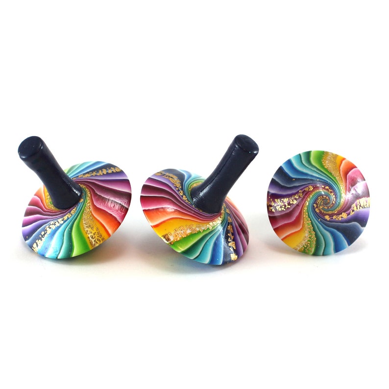 Christmas tree stocking stuffers 3 spinning tops Stocking stuffer gift Christmas gift for kids Stocking stuffers for kids Dreidel kids toy