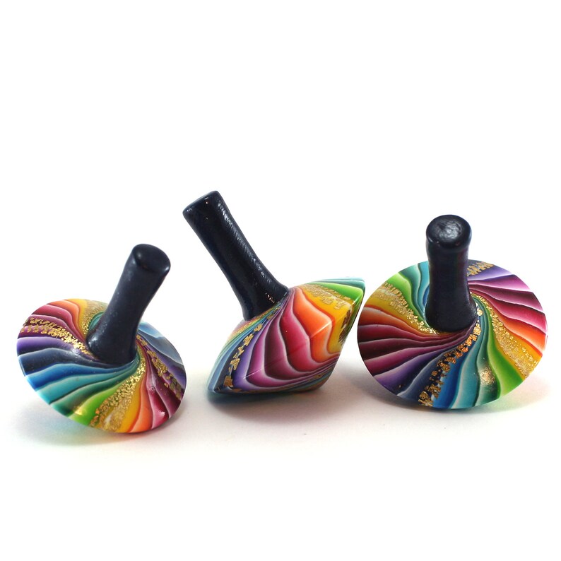 Christmas tree stocking stuffers 3 spinning tops Stocking stuffer gift Christmas gift for kids Stocking stuffers for kids Dreidel kids toy
