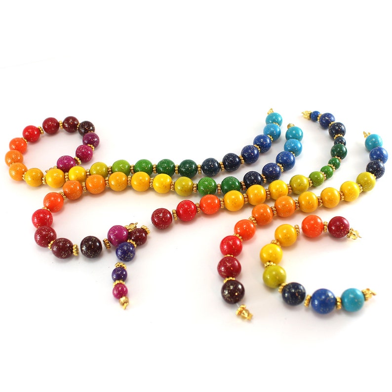 Colorful Elegant Ombre Beads Polymer Clay Beads Unique Etsy