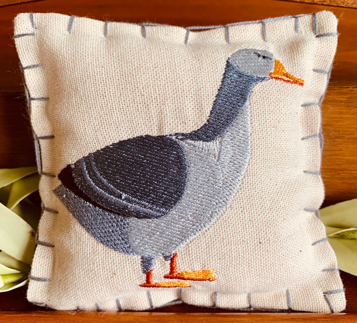 Goose Pillow Tuck Goose Bowl Filler Bird Pillow Tier Etsy