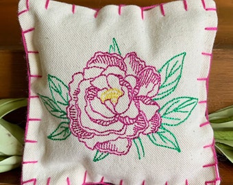 Peony Pillow - Peony Pillow Tuck - Peony Bowl Filler - Peonies - Tiered Tray Deco - Peony