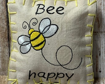 Bee Happy Bowl Filler - Bee Pillow Tuck - Bee Bowl Filler - Bee Happy Deco - Bee Pillow