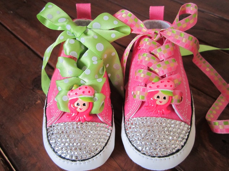 Strawberry Shortcake More Colors Infant Girl Converse Etsy