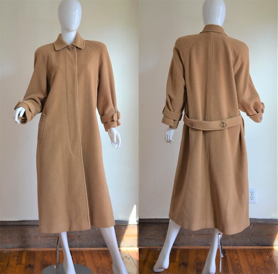 Stellar Perry Ellis Vintage 80s Classic Camel Wool