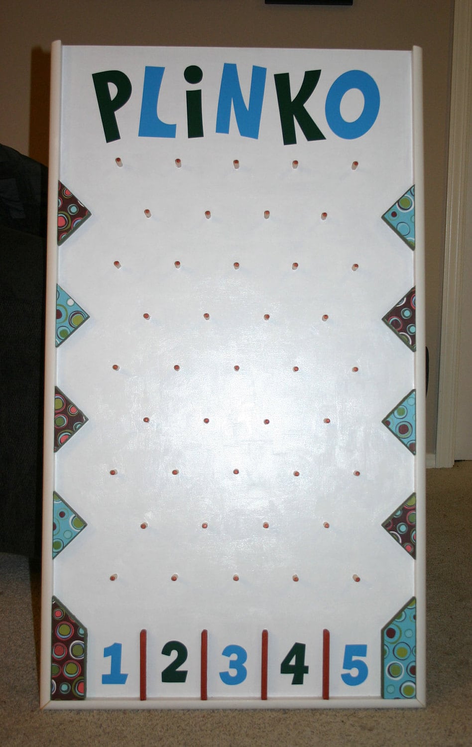 Plinko Board PDF Plans Etsy