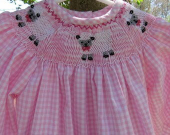 Easter bishop smocked with sheeps