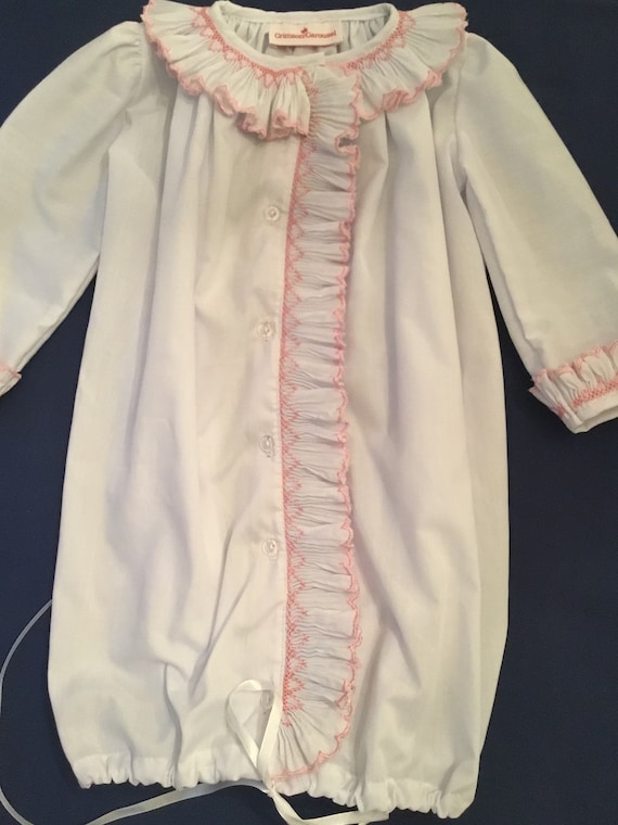 Baby Girl New Born Gown. Coming Home Gown. Baby Girls Gown. Etsy
