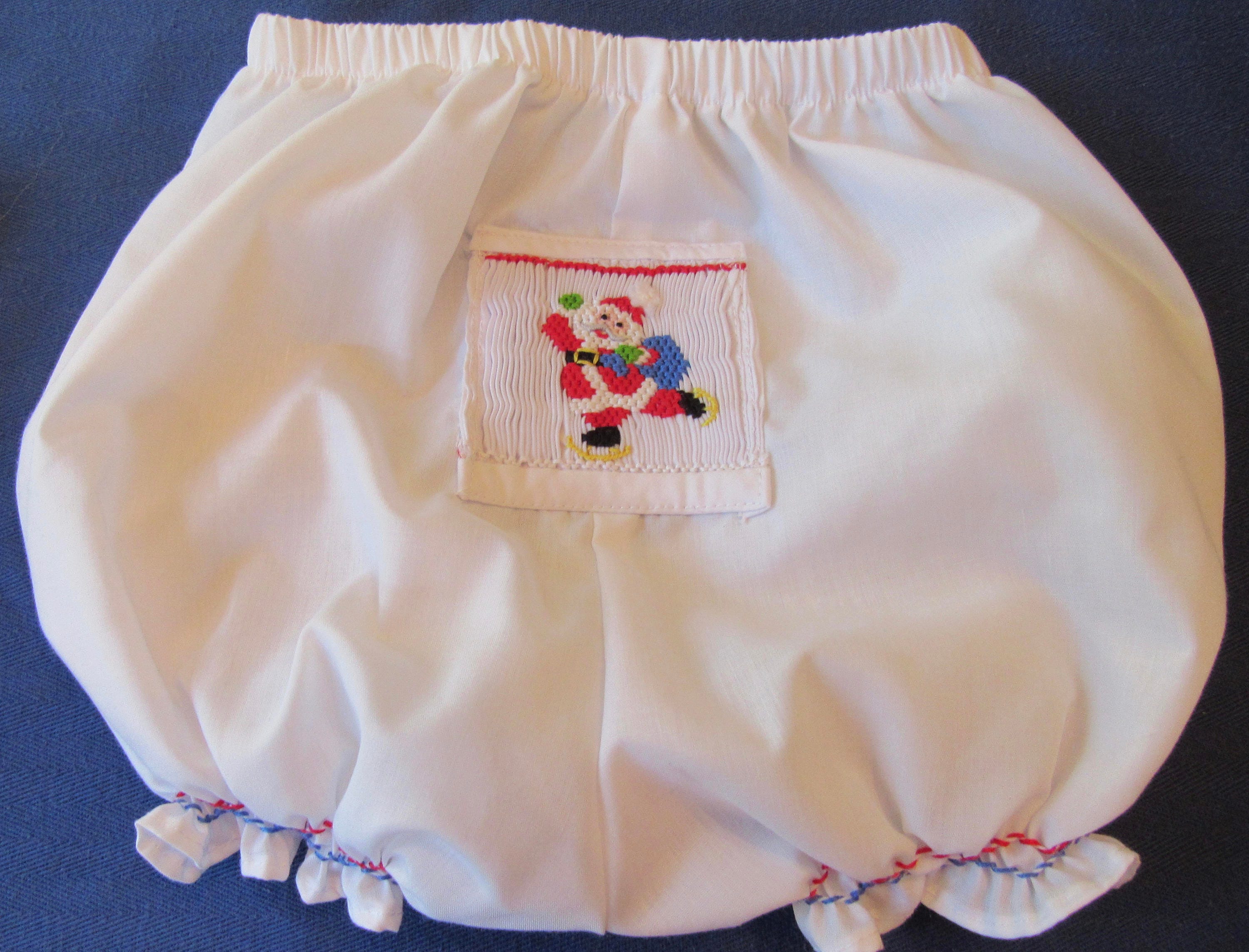 Christmas diaper cover Santa Claus Reindeer baby girls | Etsy