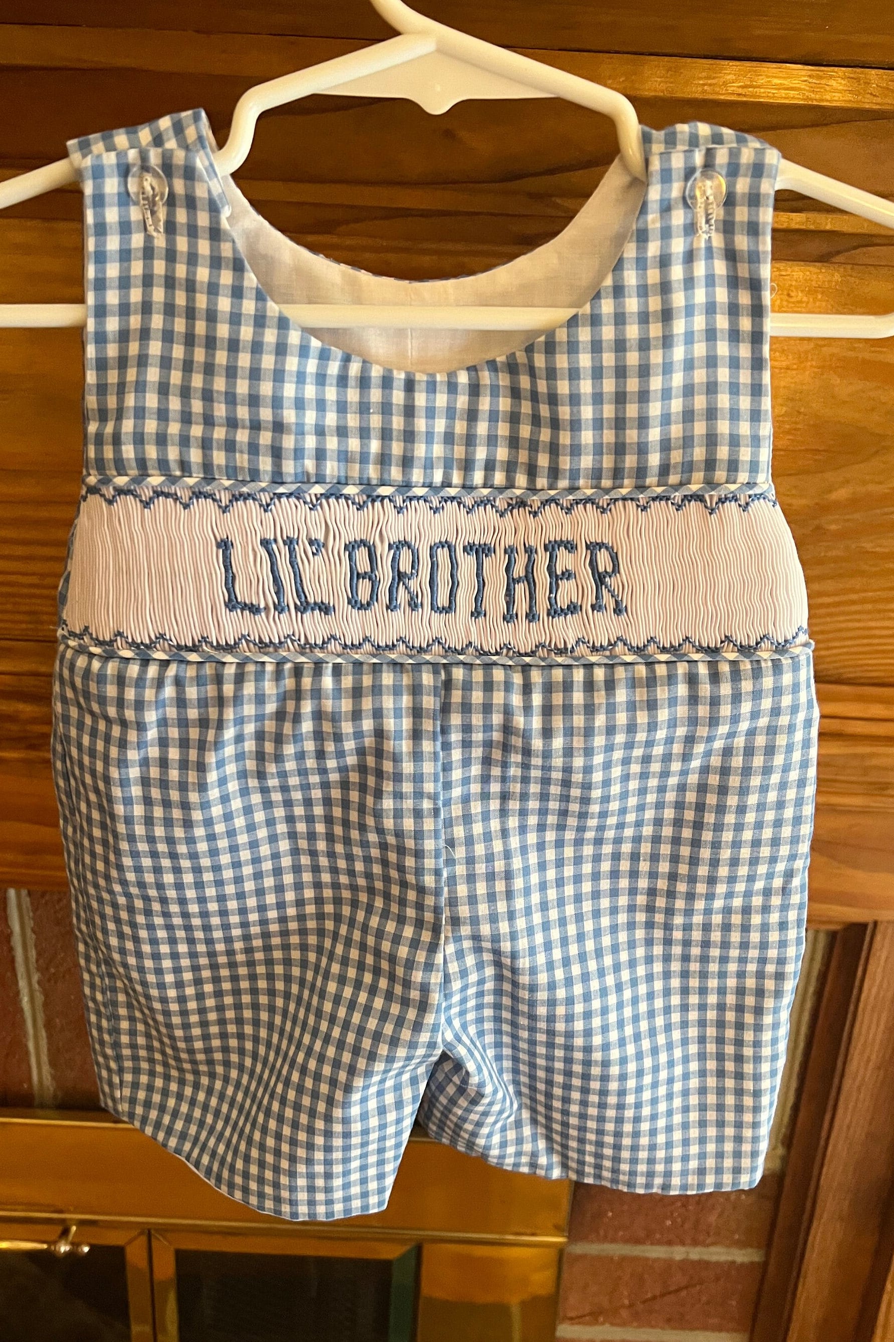 Big Brother & Little Coming Home Rompers Or Bubbles