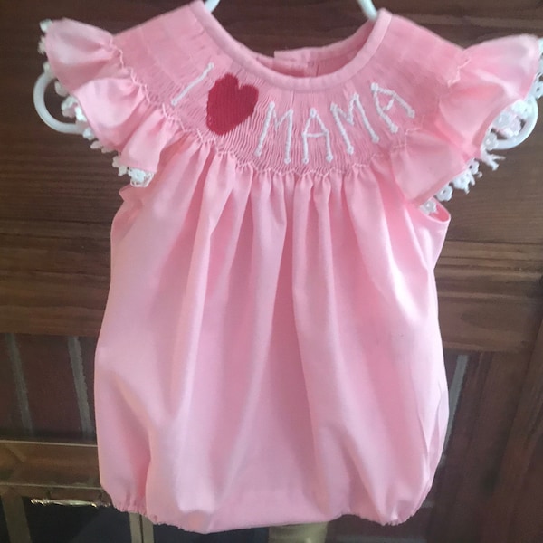 Mothers Day personalized bubble or bishop dress!