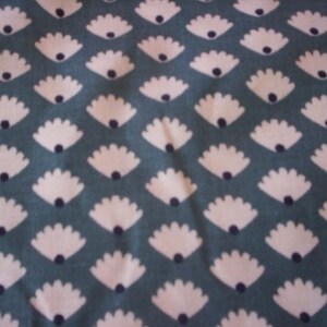 Dusty blue Floral fabric/Quilt fabric/Blue  and white abstract floral fabric/Mask sewing Fabric/Craft and Sewing fabric/Debut prints fabric